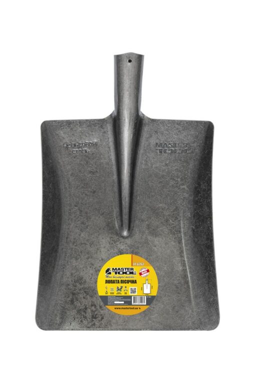 Лопата совковая MASTERTOOL 247х290х370 мм лаковое покрытие 14-6263