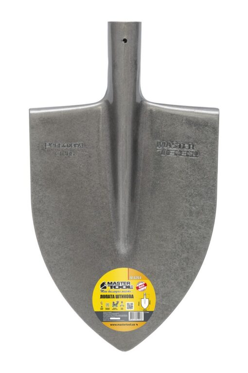 Лопата штыковая MASTERTOOL 220х300х390 мм лаковое покрытие 14-6264
