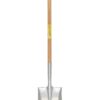 Лопата совковая MASTERTOOL 225х275х1200 мм молотковая покраска с деревянной ручкой и держаком 14-6269