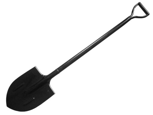 Лопата штыковая MASTERTOOL 210х290х1200 мм порошковая покраска с металлической ручкой и держаком 14-6271