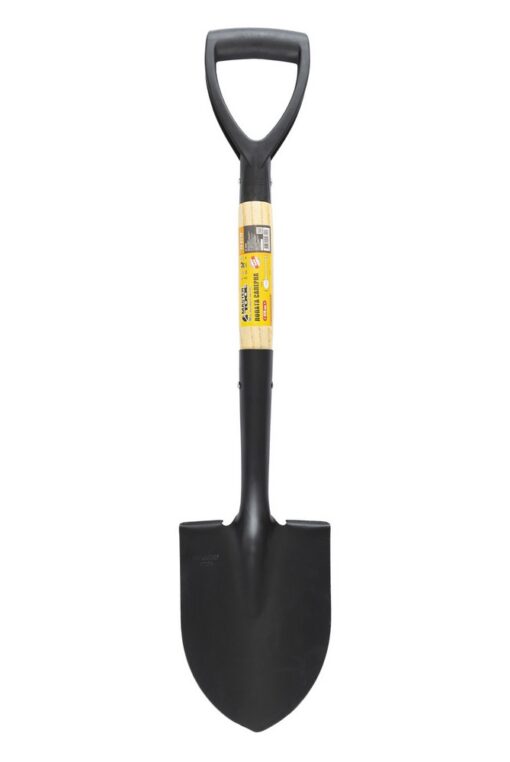 Лопата саперная MASTERTOOL 150х205х670 мм с деревянной ручкой 14-6276