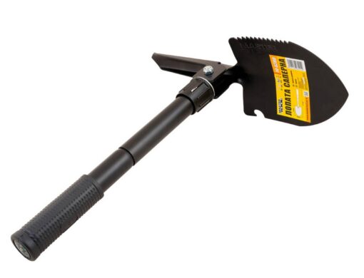 Лопата саперная MASTERTOOL 95х125х415 мм складная с чехлом 14-6280 — изображение 3