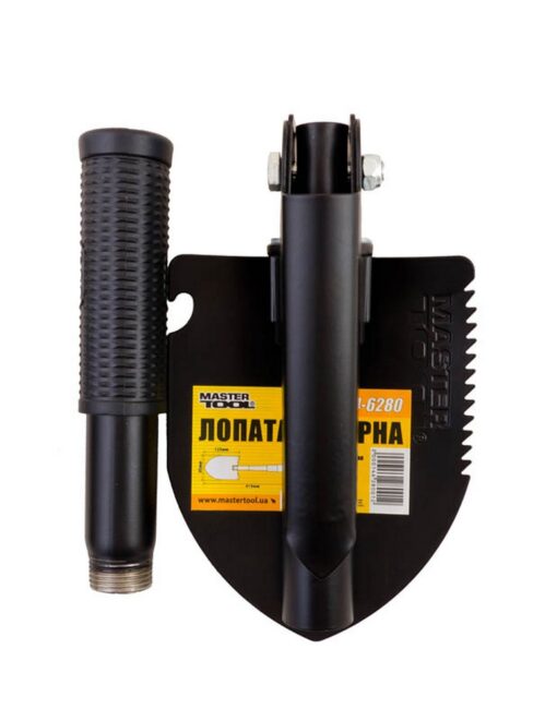 Лопата саперная MASTERTOOL 95х125х415 мм складная с чехлом 14-6280 — изображение 4