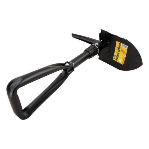 Лопата саперная MASTERTOOL 110х160х460 мм складная с чехлом 14-6281 — изображение 2