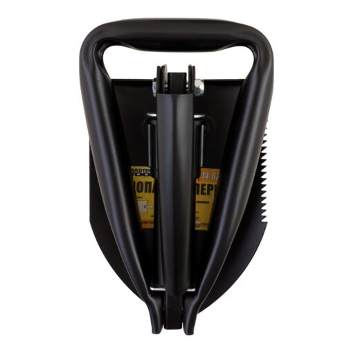 Лопата саперная MASTERTOOL 110х160х460 мм складная с чехлом 14-6281 — изображение 3