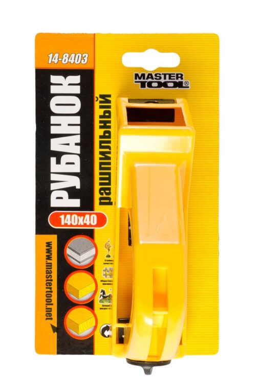 Рубанок рашпильный MASTERTOOL 140х40 мм 14-8403 — изображение 2