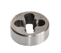 Плашка для нарезания резьбы MASTERTOOL M10х1,25 мм 9ХС DIN 233 15-0104