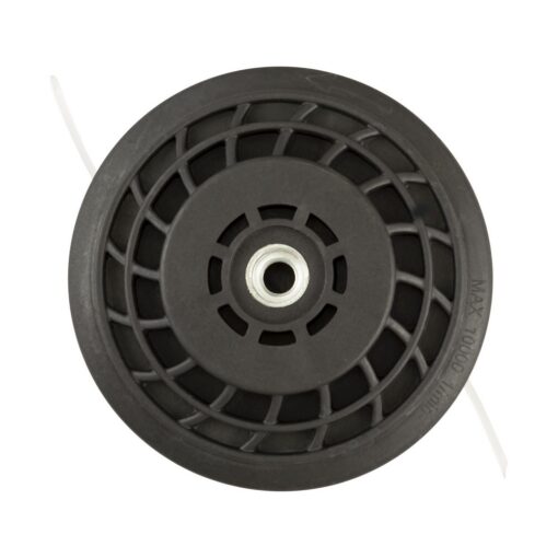 Катушка для триммера MASTERTOOL PROFI полуавтоматическая M10х1.25 FLH металлическая пятка легкая загрузка 19-1909 — изображение 2
