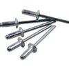 Заклепки алюминиевые вытяжные MASTERTOOL 4.8х28.00 мм 50 шт 20-0690
