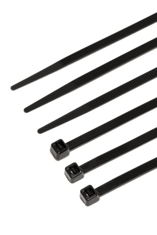Хомут нейлоновый MASTERTOOL 4.8х300 мм 100 шт черный 20-1856