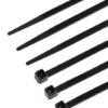Хомут нейлоновый MASTERTOOL 4.8х350 мм 100 шт черный 20-1857