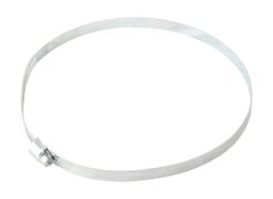 Хомут червячный MASTERTOOL American type W1 8.0 мм Ø 130-150 мм 10 шт 20-1975