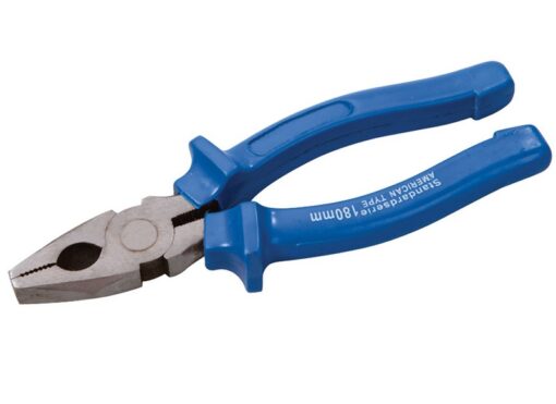 Плоскогубцы MASTERTOOL American type 180 мм  C45/HRC 44~48 22-0180