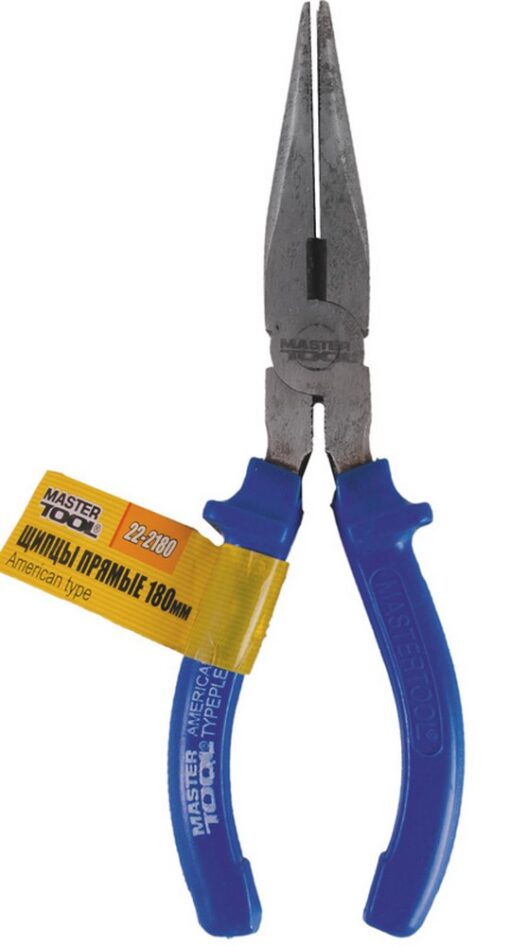 Щипцы прямые MASTERTOOL American type 180 мм C45/HRC 44~48 22-2180 — изображение 2
