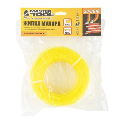Леска каменщика MASTERTOOL 1.0 мм 100 м 30-0610 — изображение 2