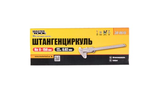 Штангенциркуль MASTERTOOL 0-150 мм точность 0.02 мм кейс 30-0615 — изображение 4