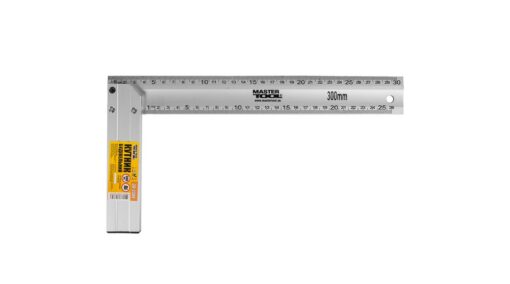 Угольник строительный алюминиевый MASTERTOOL 300 мм ручка Al 30-2300 — изображение 2