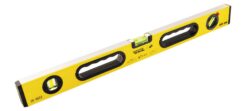 Уровень строительный с ручками MASTERTOOL ПРОФИ 60 см 3 капсулы 0,5 мм/м 0,03° фрезерованные поверхности 36-0603