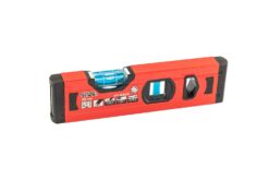 Уровень строительный MASTERTOOL ПРОФИ 20 см 2 капсулы 0,5 мм/м 0,03° фрезерованная поверхность/желоб для труб 37-0203