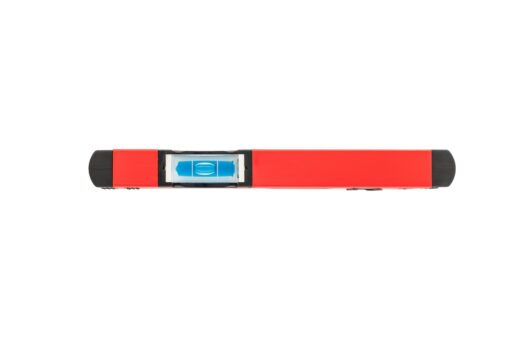 Уровень строительный MASTERTOOL ПРОФИ 20 см 2 капсулы 0,5 мм/м 0,03° фрезерованная поверхность/желоб для труб 37-0203 — изображение 4