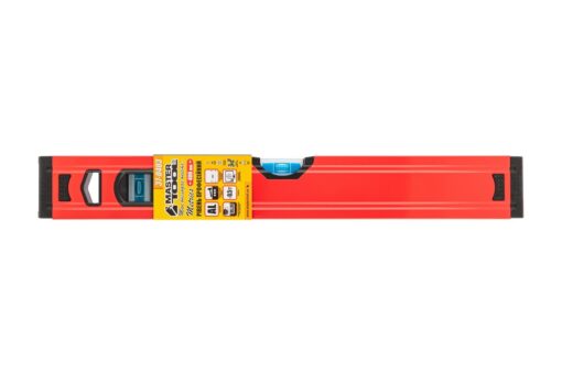 Уровень строительный MASTERTOOL ПРОФИ 40 см 2 капсулы 0,5 мм/м 0,03° фрезерованная поверхность/желоб для труб 37-0403 — изображение 10