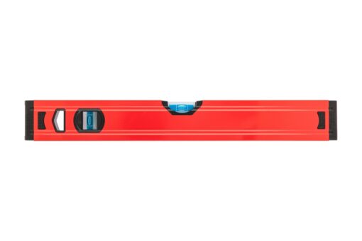 Уровень строительный MASTERTOOL ПРОФИ 40 см 2 капсулы 0,5 мм/м 0,03° фрезерованная поверхность/желоб для труб 37-0403 — изображение 3