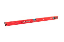 Уровень строительный MASTERTOOL ПРОФИ 80 см 2 капсулы 0,5 мм/м 0,03° фрезерованная поверхность/желоб для труб 37-0803