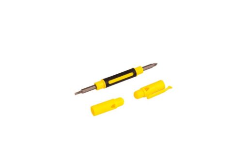 Отвёртка карманная MASTERTOOL 4-В-1 SL3-PH0/ SL4-PH1 50 мм 40-0160 — изображение 2
