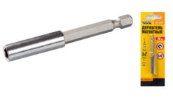 Держатель магнитный для насадок MASTERTOOL 1/4"  75 мм 40-0181