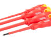 Отвертки диэлектрические MASTERTOOL набор 4 шт PH1х80/PH2х125/SL3х100/SL5.5х125 40-1500