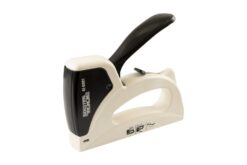 Степлер рессорный MASTERTOOL скоба R53 6-14мм регулировка силы удара, корпус пластик/металл 41-0901