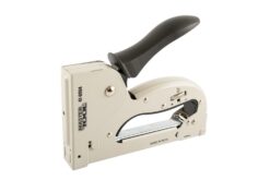 Степлер рессорный MASTERTOOL скоба R53 4-14мм плавная регулировка силы удара, корпус металл 41-0904