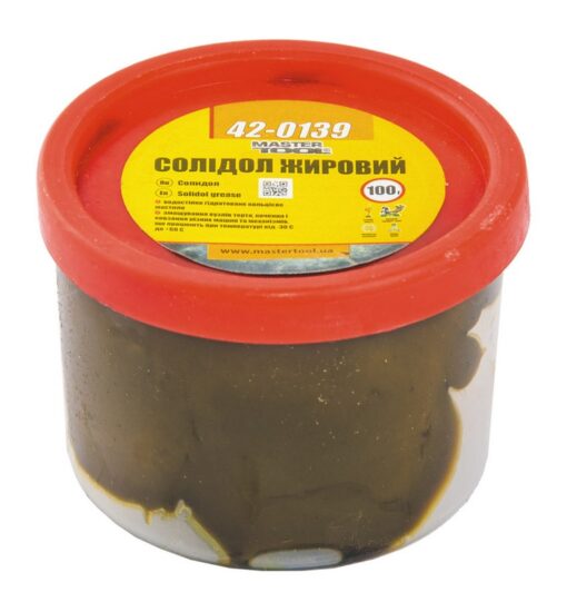 Смазка солидол жировой MASTERTOOL 100 г 42-0139