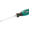 Отвёртка шлицевая магнитная MASTERTOOL HEXAGON SL5х100 мм ручка с TPR покрытием 45-8510