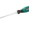 Отвёртка шлицевая магнитная MASTERTOOL HEXAGON SL6х150 мм ручка с TPR покрытием 45-8615