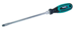 Отвёртка шлицевая магнитная MASTERTOOL HEXAGON SL8х200 мм ручка с TPR покрытием 45-8820