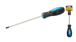 Отвёртка крестовая магнитная MASTERTOOL PH1х150 мм ручка с TPR покрытием 48-5115