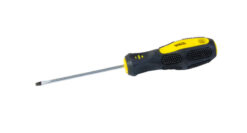 Отвёртка шлицевая MASTERTOOL SL3х75 мм ручка с TPR покрытием 48-5375