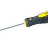 Отвёртка шлицевая MASTERTOOL SL4х100 мм ручка с TPR покрытием 48-5410