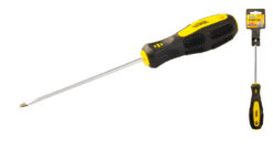 Отвёртка шлицевая MASTERTOOL SL4х125 мм ручка с TPR покрытием 48-5412