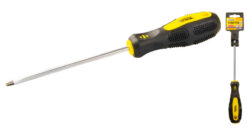 Отвёртка шлицевая MASTERTOOL SL5х125 мм ручка с TPR покрытием 48-5512