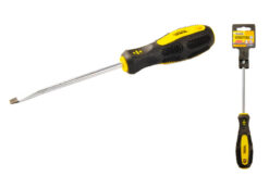 Отвёртка шлицевая MASTERTOOL SL6х125 мм ручка с TPR покрытием 48-5612