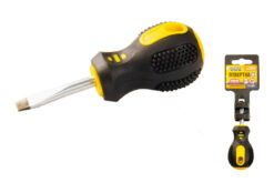 Отвёртка шлицевая MASTERTOOL SL6х38 мм ручка с TPR покрытием 48-5638