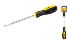 Отвёртка шлицевая MASTERTOOL SL8х150 мм ручка с TPR покрытием 48-5815