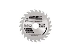 Диск пильный GRANITE для дерева с твердосплавными напайками 125х22.2х24Т 12000 об/мин 5-12-524