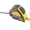 Рулетка MASTERTOOL 5 м 19 мм с магнитами 2 фиксатора покрытие TPR 61-5019