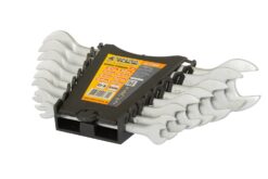 Ключи рожковые MASTERTOOL SATIN FINISH набор 8 шт (6х7 - 20х22 мм) 31CRV3 DIN3110 70-2108