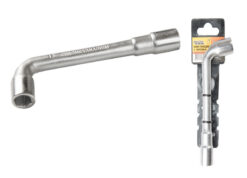 Ключ торцевой с отверстием L-образный MASTERTOOL 12 мм CRV 73-4012