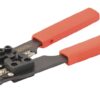 Клещи для обжима штекеров MASTERTOOL RJ45 витая пара 195 мм 75-2242