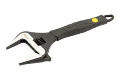 Ключ разводной MASTERTOOL 250 мм 0 – 50 мм тонкие губки CrV рукоятка с TPR накладкой 76-0323